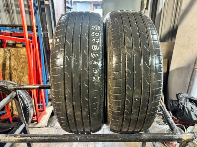 Лот: 25717763. Фото: 1. (2шт.) 225-60-17 Bridgestone Dueler... Шины