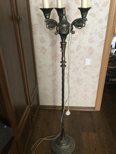 Лот: 11436713. Фото: 1. Светильник раритет сталь. Предметы интерьера и быта