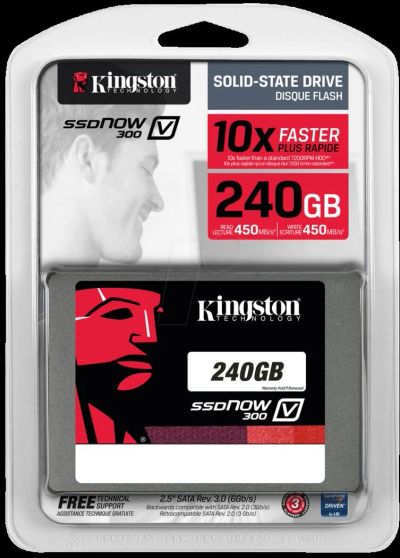 Лот: 6241761. Фото: 1. Накопитель SSD Kingstone V-Series... SSD-накопители