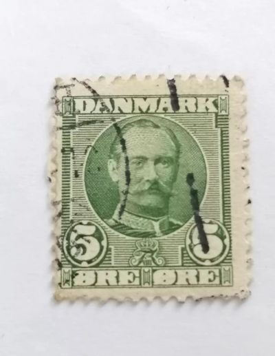 Лот: 21590077. Фото: 1. Дания 1907 год. Король Фредерик... Марки