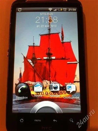 Лот: 2444135. Фото: 1. Смартфон HTC Desire HD 9191A. Смартфоны