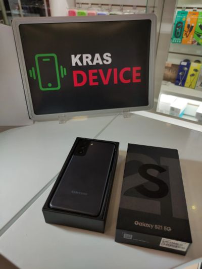 Лот: 19662327. Фото: 1. Samsung Galaxy s21 5G 256 Gb черный. Смартфоны