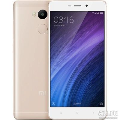 Лот: 9216474. Фото: 1. Xiaomi Redmi 4 PRO 3GB+32GB Золотой... Смартфоны