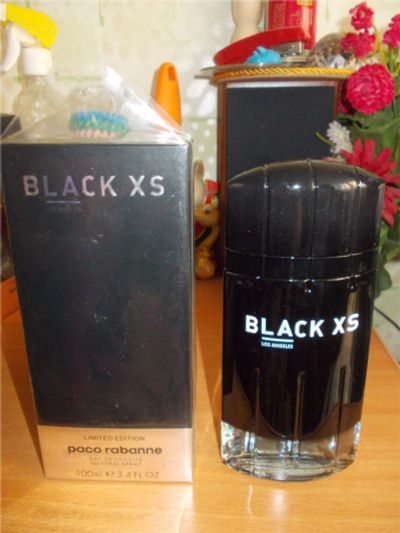 Лот: 8362497. Фото: 1. Black XS Los Angeles for Him от... Мужская парфюмерия