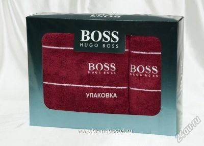Лот: 5939638. Фото: 1. Фирменные полотенца HUGO BOSS. Полотенца