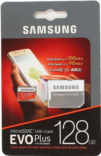 Лот: 16181216. Фото: 1. Карта памяти micro SDXC 128GB... Карты памяти