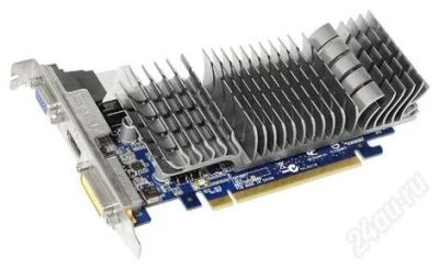 Лот: 2848001. Фото: 1. видюшка asus 210 silent. Видеокарты