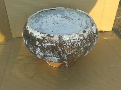 Лот: 7589130. Фото: 1. чугун горшок большой -1. Предметы интерьера и быта