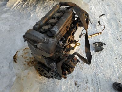 Лот: 13006481. Фото: 1. Двигатель Toyota Corolla Fielder... Двигатель и элементы двигателя