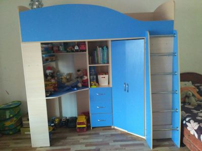Лот: 12525643. Фото: 1. кровать. Детские кровати и кроватки
