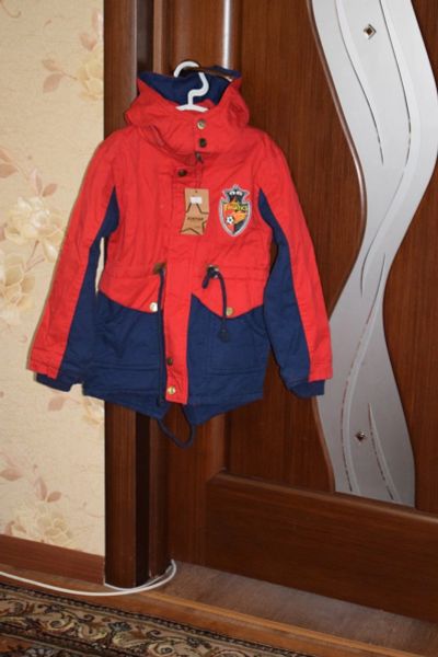Лот: 15468726. Фото: 1. куртка парка новая демисезон 110. Верхняя одежда