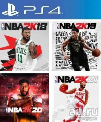 Лот: 8190264. Фото: 1. NBA 2K21/20/19/18 (nba 2k21/nba... Игры для консолей