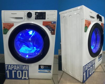 Лот: 21101904. Фото: 1. Стиральная машина Hotpoint NSB... Стиральные машины