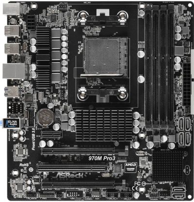 Лот: 15837848. Фото: 1. Материнская плата AM3/AM3+: ASRock... Материнские платы
