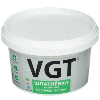 Лот: 24090632. Фото: 1. Шпатлевка VGT, Экстра, акриловая... Смеси, шпатлевки, цемент