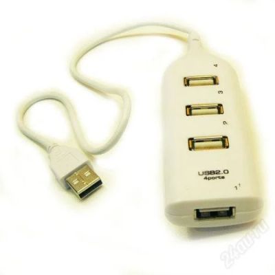 Лот: 2905389. Фото: 1. Разветвитель USB 1 -- 5 (USB-хаб... Другое (периферия)