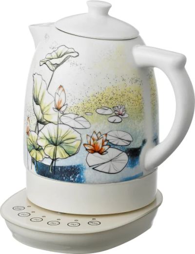 Лот: 4055862. Фото: 1. Чайник Sakura 1,7л SA-2020E цветущие... Чайники, кофемашины, кулеры