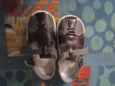Лот: 7626401. Фото: 1. сандали д/мальчика 14,5. Сандалии