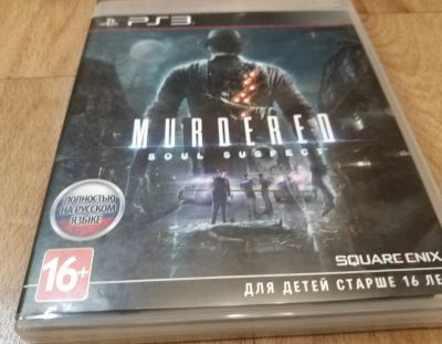 Лот: 15421855. Фото: 1. Murdered: Soul Suspect Ps3 / Лицензионный... Игры для консолей