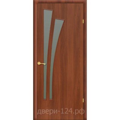 Лот: 12604105. Фото: 1. Лагуна - Итальянский орех. Двери межкомнатные