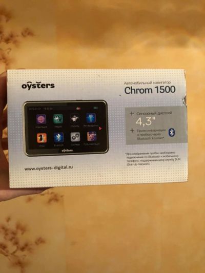 Лот: 11253416. Фото: 1. Навигатор Oysters Chrom 1500. GPS-навигаторы