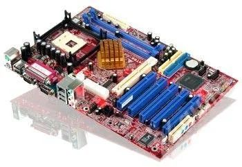 Лот: 13997080. Фото: 1. Материнская плата Biostar P4TSE-D2... Материнские платы