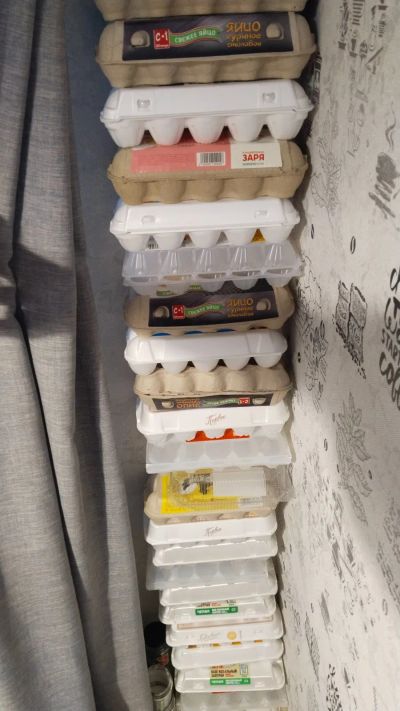 Лот: 25884638. Фото: 1. Яичные коробки. Корзины, контейнеры