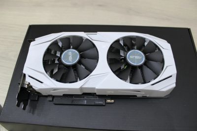 Лот: 20773473. Фото: 1. Видеокарта Asus 1060 6gb dual. Видеокарты