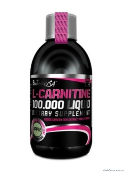 Лот: 5335561. Фото: 1. L-Carnitine 100.000 от Biotech... Спортивное питание, витамины