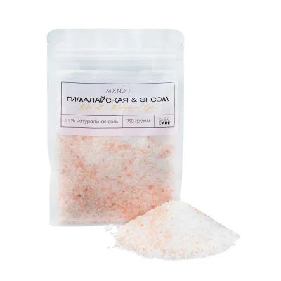 Лот: 25590090. Фото: 1. Соль для ванн Silk Care МИКС Гималайская... Уход за телом