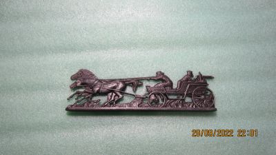 Лот: 19483100. Фото: 1. Солдатики. Тачанка. Металл. Игрушки