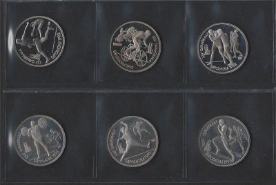 Лот: 3938250. Фото: 1. Набор Барселона 1992. PROOF запайка... Россия и СССР 1917-1991 года