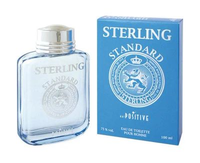 Лот: 19096994. Фото: 1. Positive Parfum men Sterling -... Мужская парфюмерия