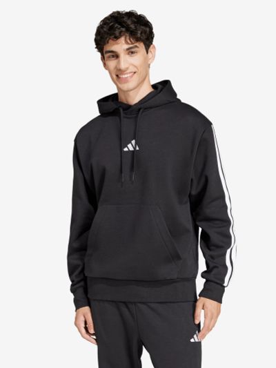 Лот: 25549468. Фото: 1. Худи мужское adidas, Черный. Другое (спортивная одежда)