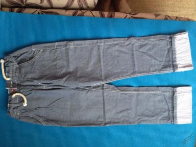 Лот: 5861303. Фото: 1. Джинсы летние ZARA Kids разм 128-134см. Брюки, шорты, джинсы