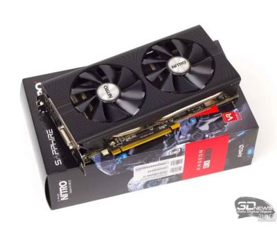 Лот: 16403363. Фото: 1. Sapphire Radeon RX 480 Nitro... Видеокарты
