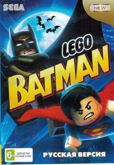 Лот: 13344407. Фото: 1. Lego Batman Картридж Sega + Обмен... Игры для консолей