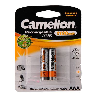 Лот: 16106329. Фото: 1. Camelion ААА BL-2/1100 аккумуляторы... Батарейки, аккумуляторы, элементы питания