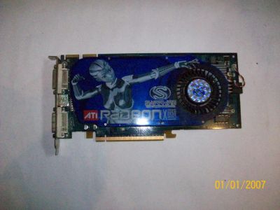 Лот: 5206678. Фото: 1. Видеокарта Radeon X1950Pro 256Mb... Видеокарты