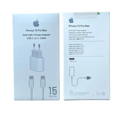 Лот: 22142833. Фото: 1. СЗУ ДЛЯ APPLE 15 Pro MAX PD35W... Зарядные устройства, блоки питания, адаптеры сетевые для смартфонов