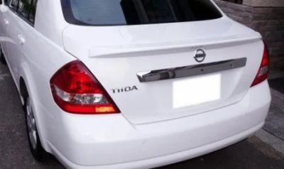 Лот: 5405898. Фото: 1. Спойлер Nissan Tiida Latio. Детали тюнинга