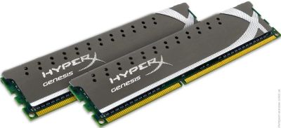 Лот: 9726051. Фото: 1. 8Gb (2x4Gb) DDR3 Kingston HyperX... Оперативная память