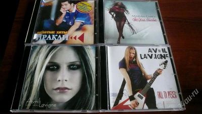 Лот: 2091701. Фото: 1. 4CD Avril Lavigne & Mariah Carey... Аудиозаписи