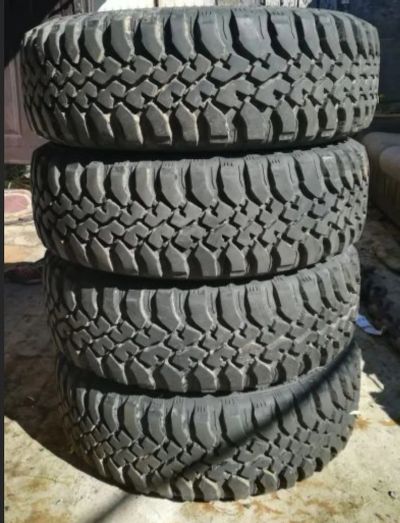 Лот: 22156120. Фото: 1. Cordiant Off-Road литьë состояние... Шины на дисках