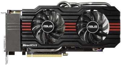 Лот: 4212195. Фото: 1. видеокарта Asus GTX 660Ti DirectCU... Видеокарты