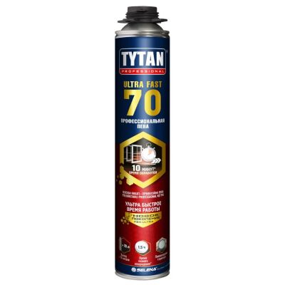 Лот: 25514350. Фото: 1. Пена монтажная Tytan, Ultra Fast... Клеи, герметики, пена монтажная, клейкие ленты
