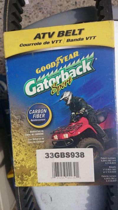 Лот: 7993238. Фото: 1. Ремень вариатора на Yamaha Grizzly... Запчасти