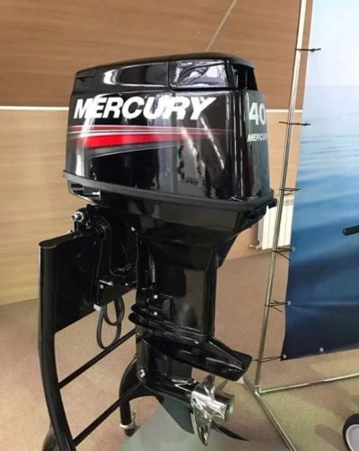 Лот: 25362643. Фото: 1. 2х-тактный лодочный мотор MERCURY... Лодочные моторы