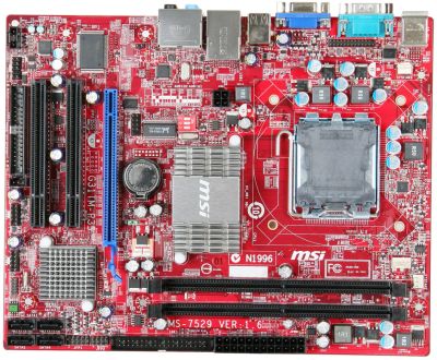 Лот: 6559873. Фото: 1. MSI g31tm + Pentium e2160 + 2gb... Компьютеры в сборе