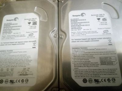 Лот: 12671863. Фото: 1. Винчестеры 2шт. Жёсткие диски (HDD)